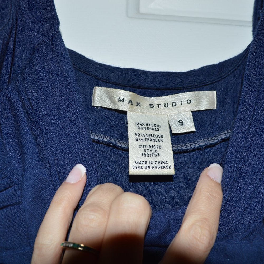 Navy Blue Dress - Picture 2 of 2